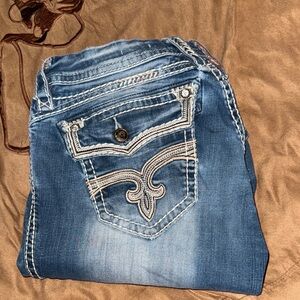 Rock Revival Blue Boot Cut Jeans